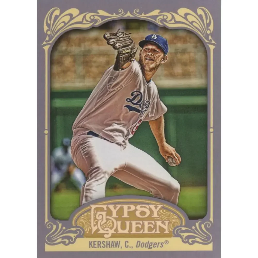 2012 Topps Gypsy Queen Clayton Kershaw # 135a Los Angeles Dodgers